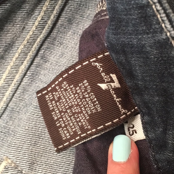 7 for all mankind bootcut jeans - Picture 2 of 3